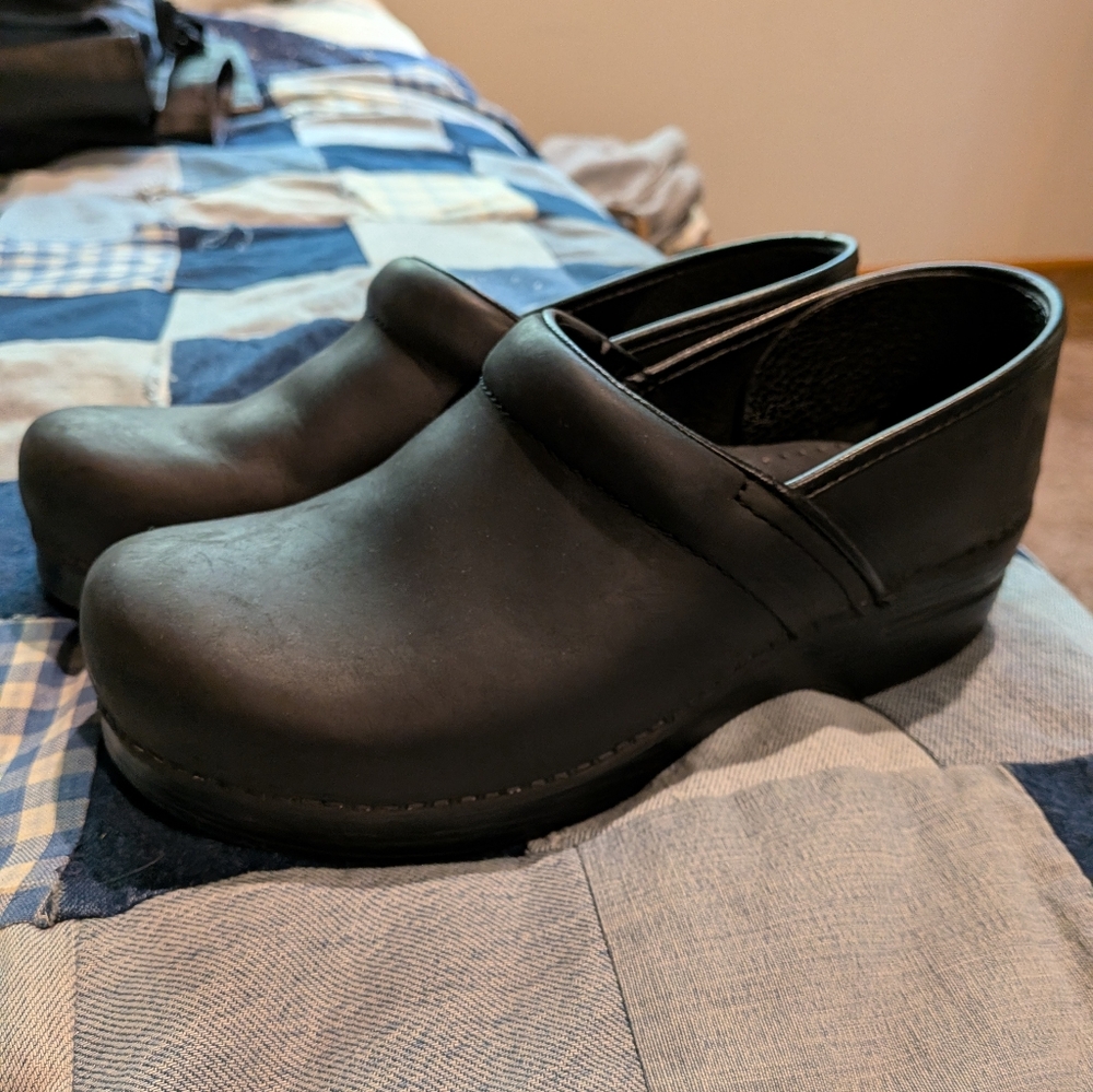 Dansko Women's's Black Slip-On
